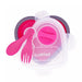 Kushies® - Kushies Silibox Silicone Container & Utensils Set