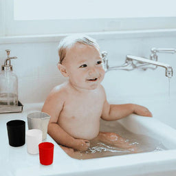 Kushies® - Kushies Silicone Bath Stacking Toy Cups
