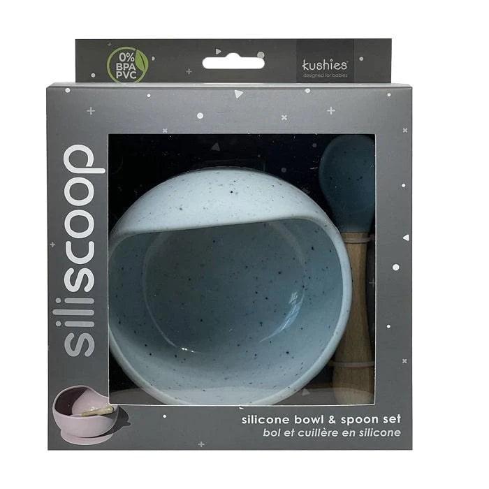 Kushies® - Kushies Siliscoop Bowl & Spoon Set