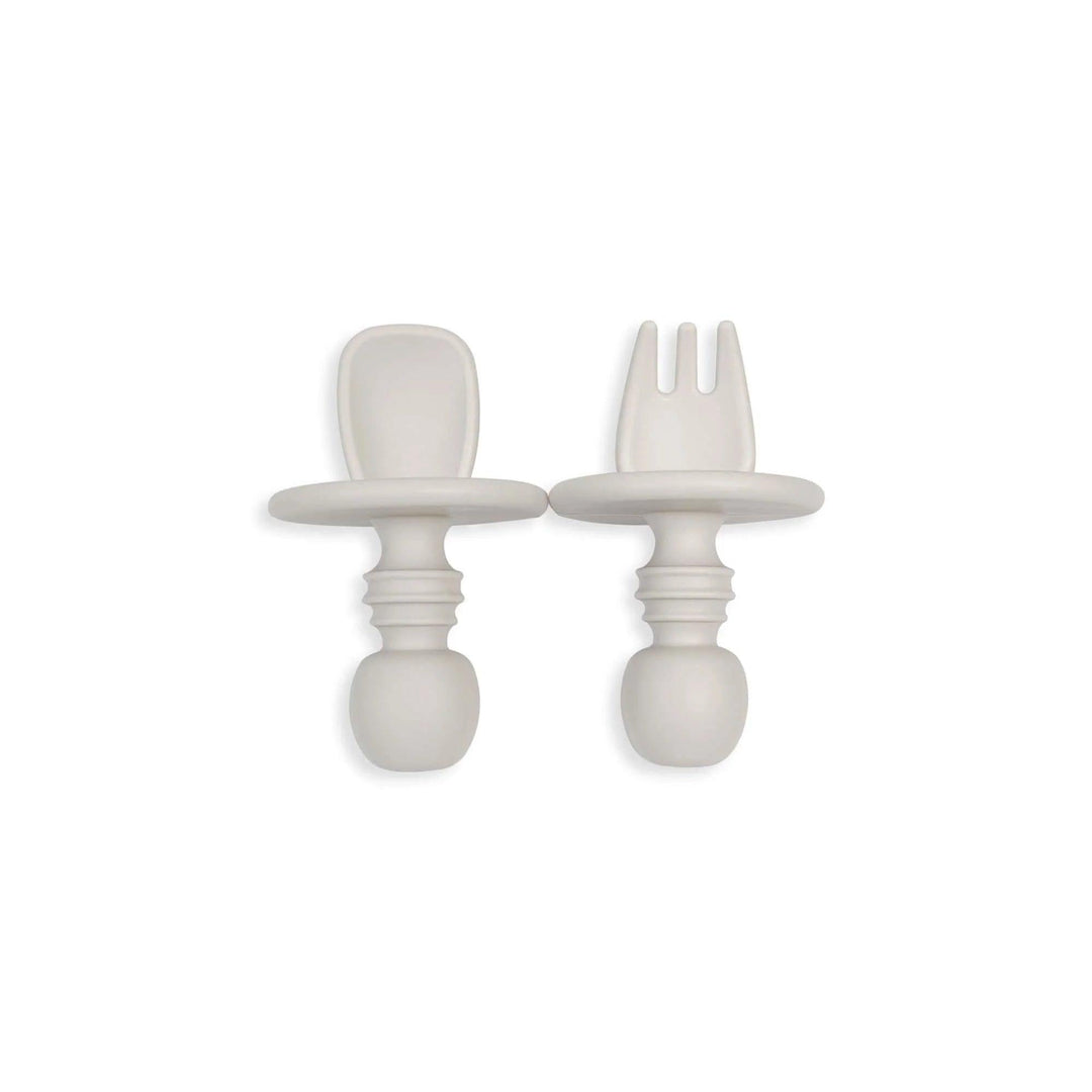 Kushies® - Kushies SiliStarters - Silicone Fork + Spoon Set