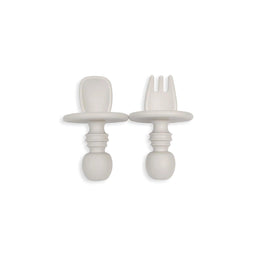 Kushies® - Kushies SiliStarters - Silicone Fork + Spoon Set