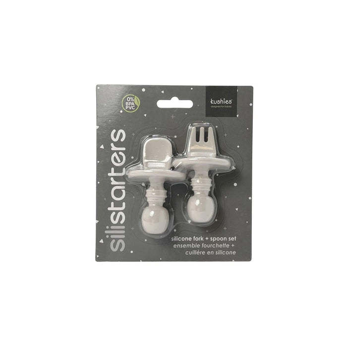 Kushies® - Kushies SiliStarters - Silicone Fork + Spoon Set