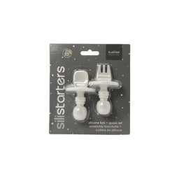 Kushies® - Kushies SiliStarters - Silicone Fork + Spoon Set