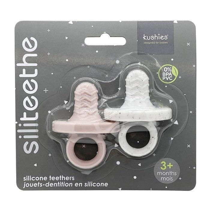 Kushies® - Kushies Siliteethe Teethers - 2 Pack