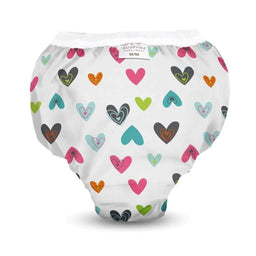 Kushies® - Kushies Taffeta Waterproof | Training Pant - Doodle Hearts