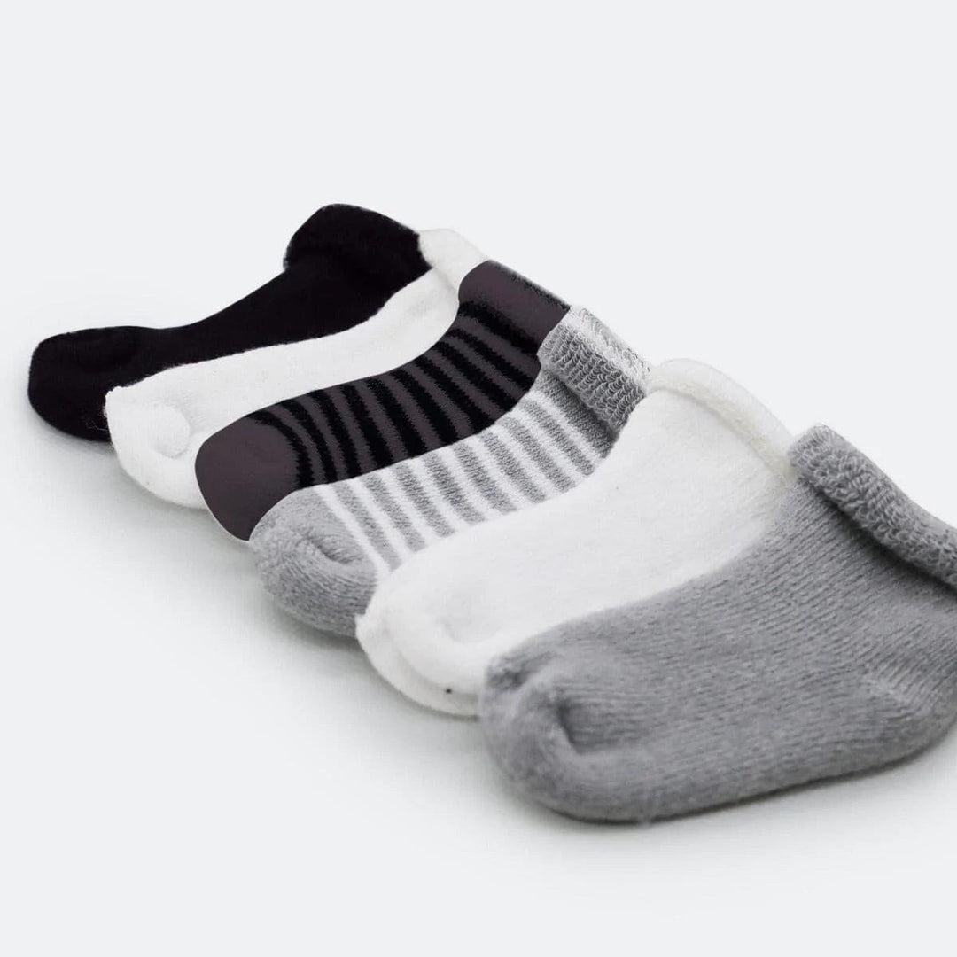 Kushies® - Kushies Terry Newborn Socks - 6 pack