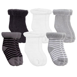 Kushies® - Kushies Terry Newborn Socks - 6 pack