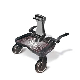 Lascal® - Buggy Board Maxi + Saddle (Universal Buggy Board with Detachable Saddle Seat – Fits Most Strollers)