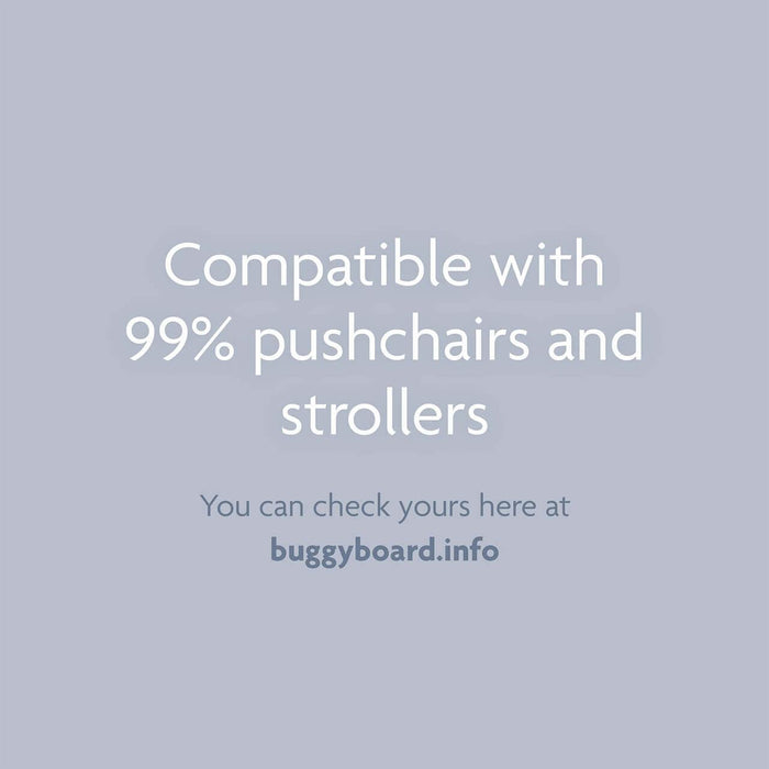 Lascal® - Buggy Board Maxi + Saddle (Universal Buggy Board with Detachable Saddle Seat – Fits Most Strollers)