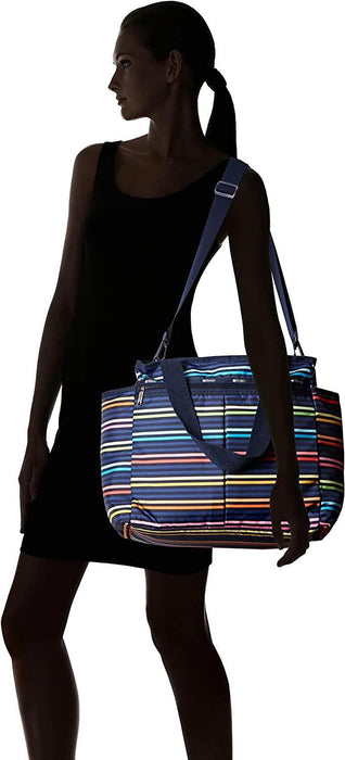 Le Sport Sac - LeSportsac Ryan Baby Tote Diaper Bag – Baby LeStripe, Zoo Cute & True Black