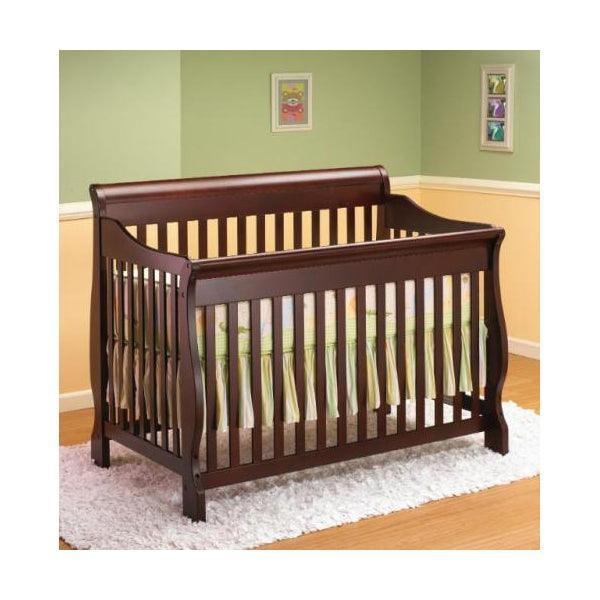 Lil' Angels® - Lil' Angels 3-in-1 Naples Crib - Espresso
