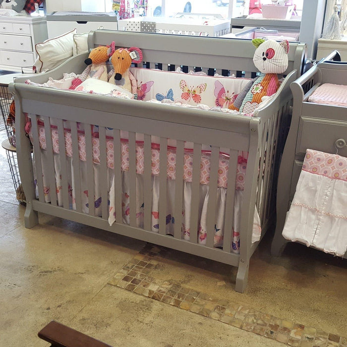 Lil' Angels® - Lil' Angels 3-in-1 Naples Crib - Grey