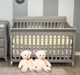 Lil' Angels® - Lil' Angels 3-in-1 Naples Crib - Grey