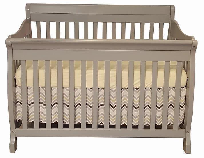 Lil' Angels® - Lil' Angels 3-in-1 Naples Crib - Grey