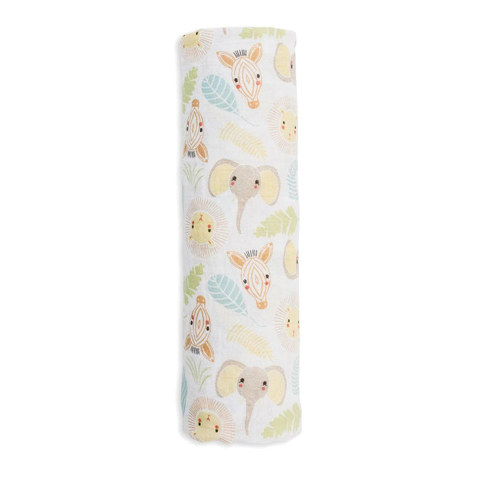 Lulujo® - Lulujo Baby Swaddle Blanket Muslin Cotton - Afrique