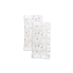 Lulujo® - Lulujo Cotton Security Blankets - Modern Llama