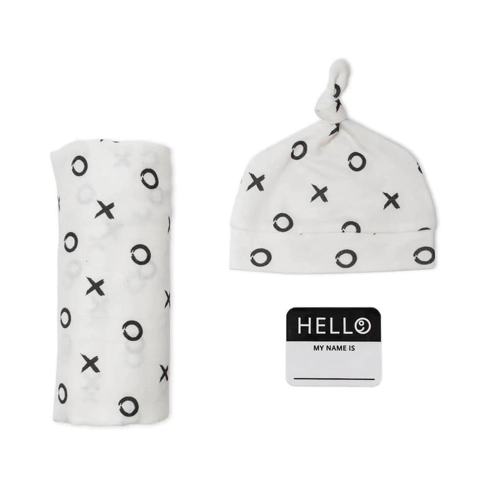 Lulujo® - Lulujo Coverture & Cappine noeud Hello World