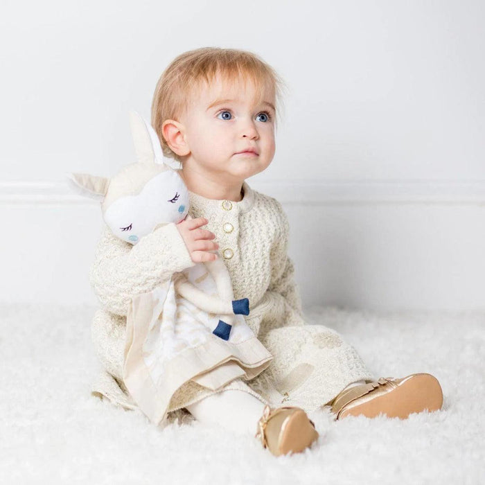 Lulujo® - Lulujo Muslin Lovie - Security Blanket & Plush