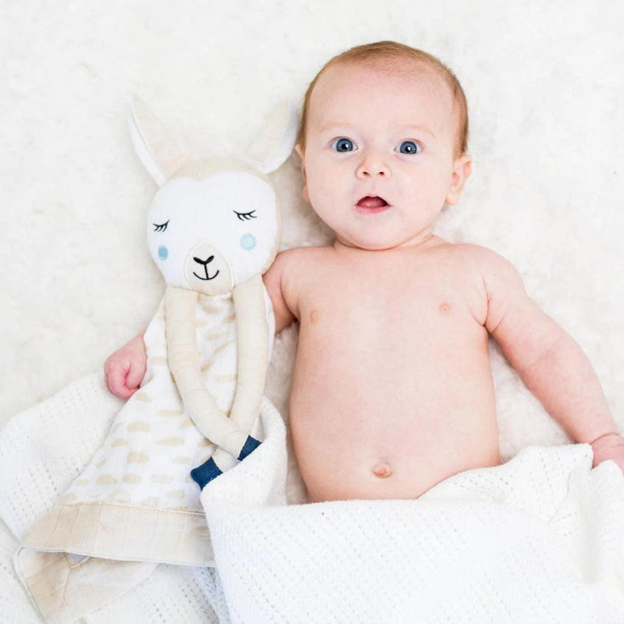 Lulujo® - Lulujo Muslin Lovie - Security Blanket & Plush