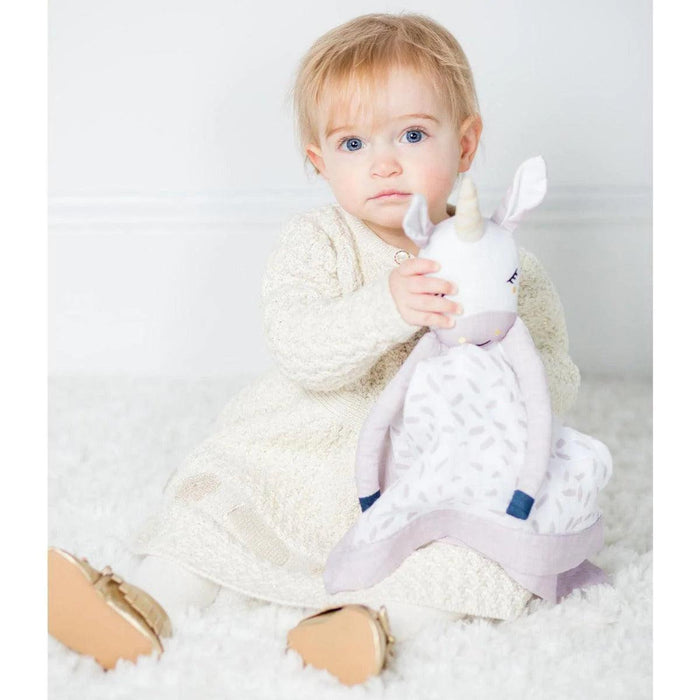 Lulujo® - Lulujo Muslin Lovie - Security Blanket & Plush