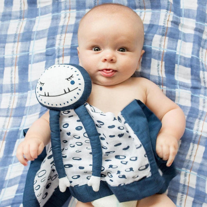 Lulujo® - Lulujo Muslin Lovie - Security Blanket & Plush