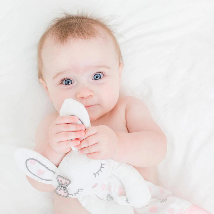 Lulujo® - Lulujo Muslin Lovie - Security Blanket & Plush