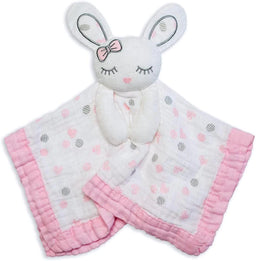 Lulujo® - Lulujo Muslin Lovie - Security Blanket & Plush
