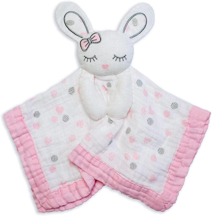 Lulujo® - Lulujo Muslin Lovie - Security Blanket & Plush