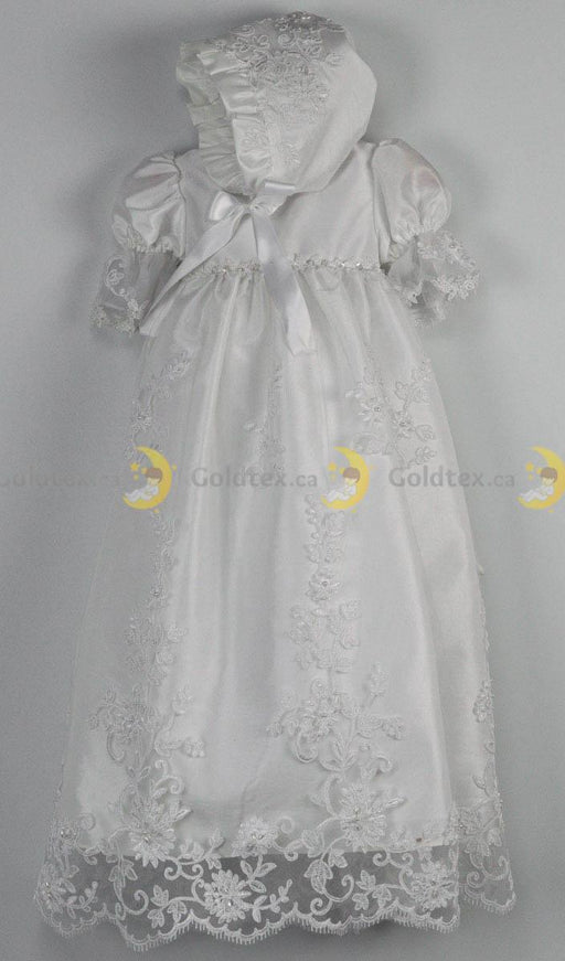 Macis Design® - Macis Design CH204 Macis Long Christening Gown