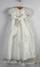 Macis Design® - Macis Design CH224 Macis Christening Gown - Ivory