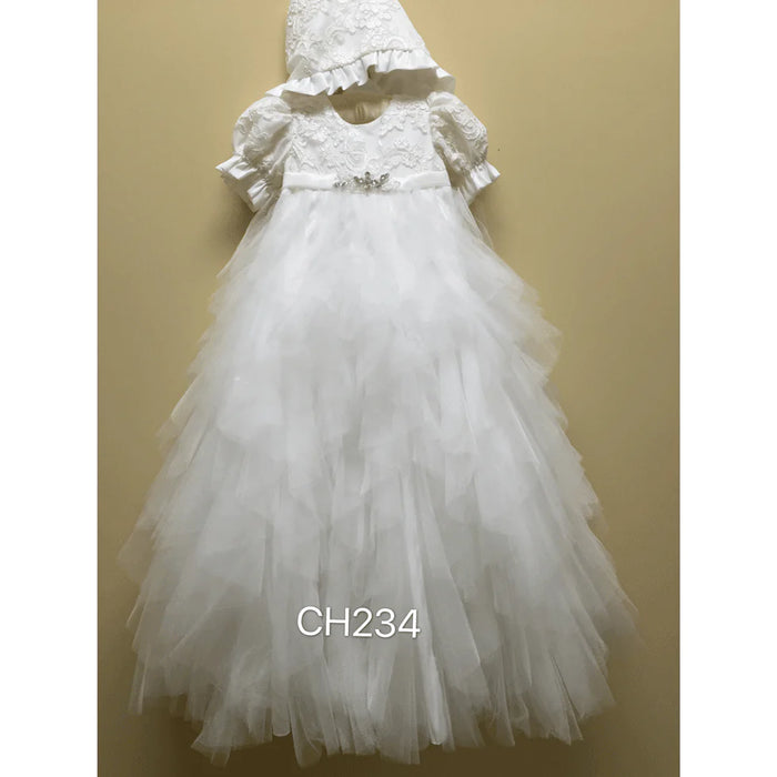 Macis Design® - Macis Design CH234 Macis Christening Gown