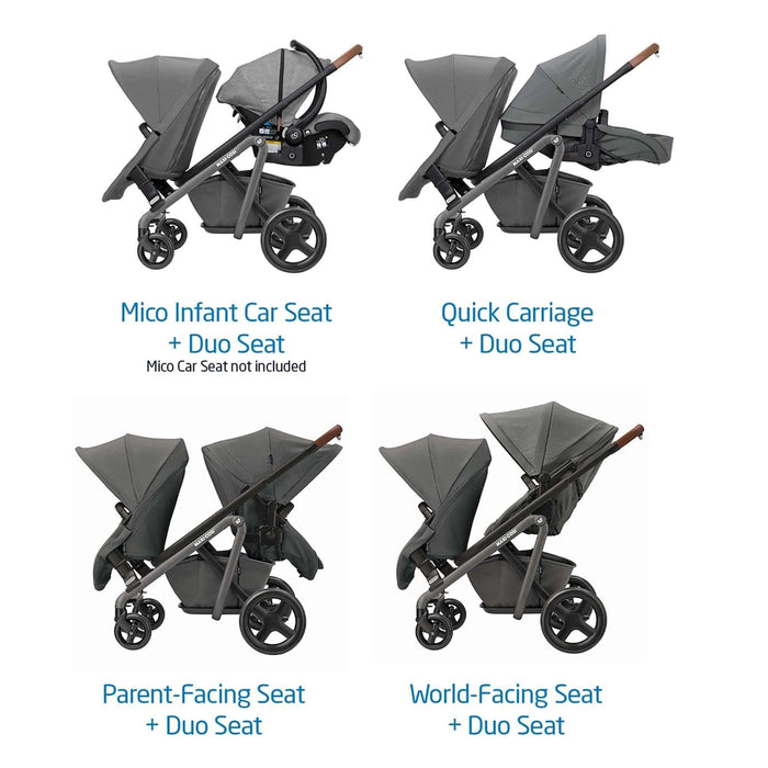 Maxi Cosi Lila Duo Kit Essential Black — Goldtex