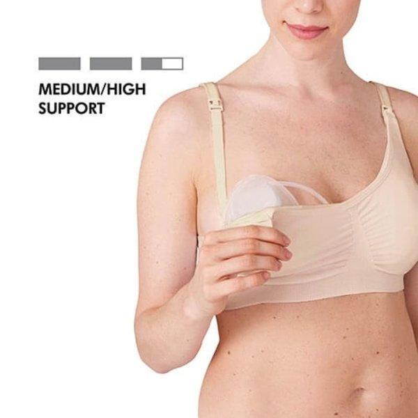 Medela® - Medela 3-in-1 Nursing and Pumping Bra - Chai