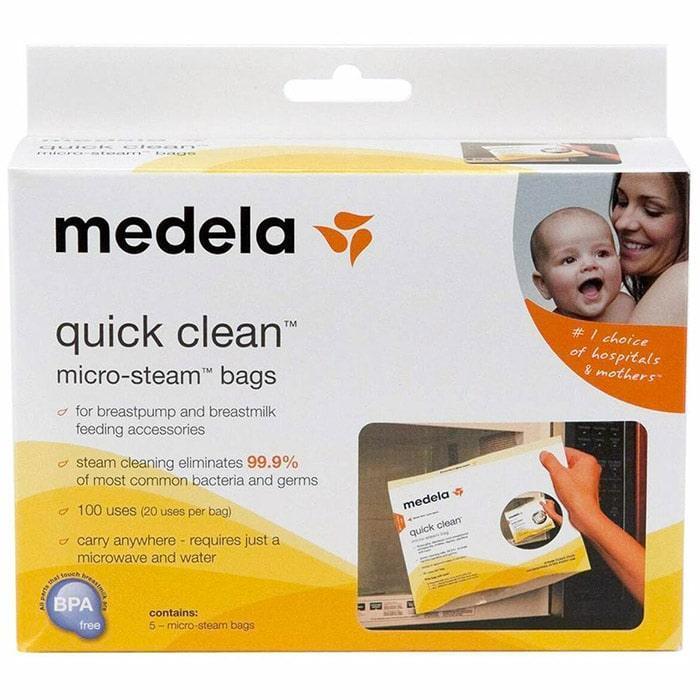 Medela® - Medela Quick Clean Micro-Steam Bags - 5 Pack