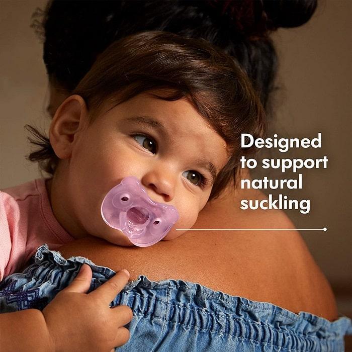 Medela® - Medela Senso Pearls Pacifiers - 2 Pack - Pink (6-18m)