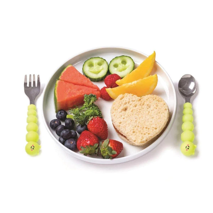 Melii® - Melii Caterpillar Spoon & Fork Set