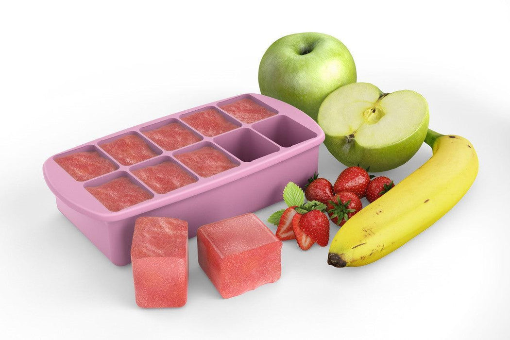 Melii® - Melii Silicone Baby Food Freezer Tray with Lid