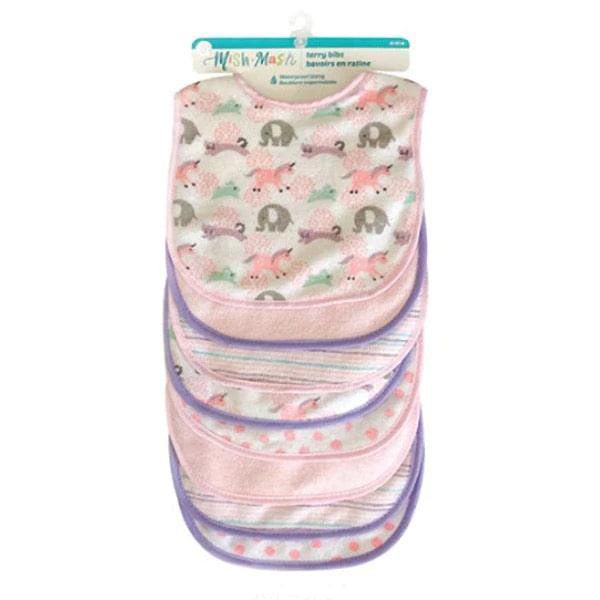 Mish Mash Baby® - Mish Mash Baby Terry Bibs - 8 Pack