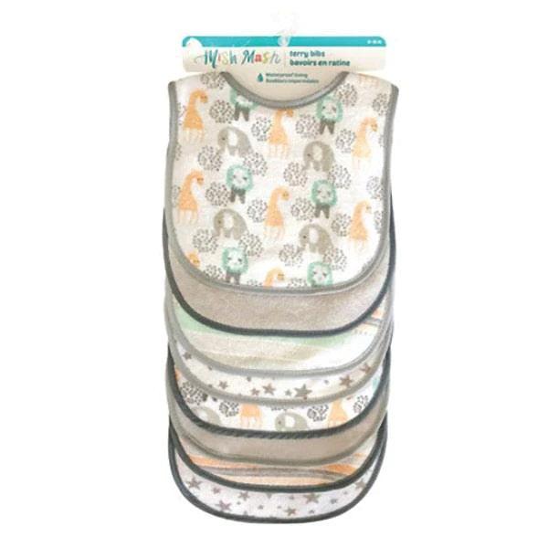 Mish Mash Baby® - Mish Mash Baby Terry Bibs - 8 Pack