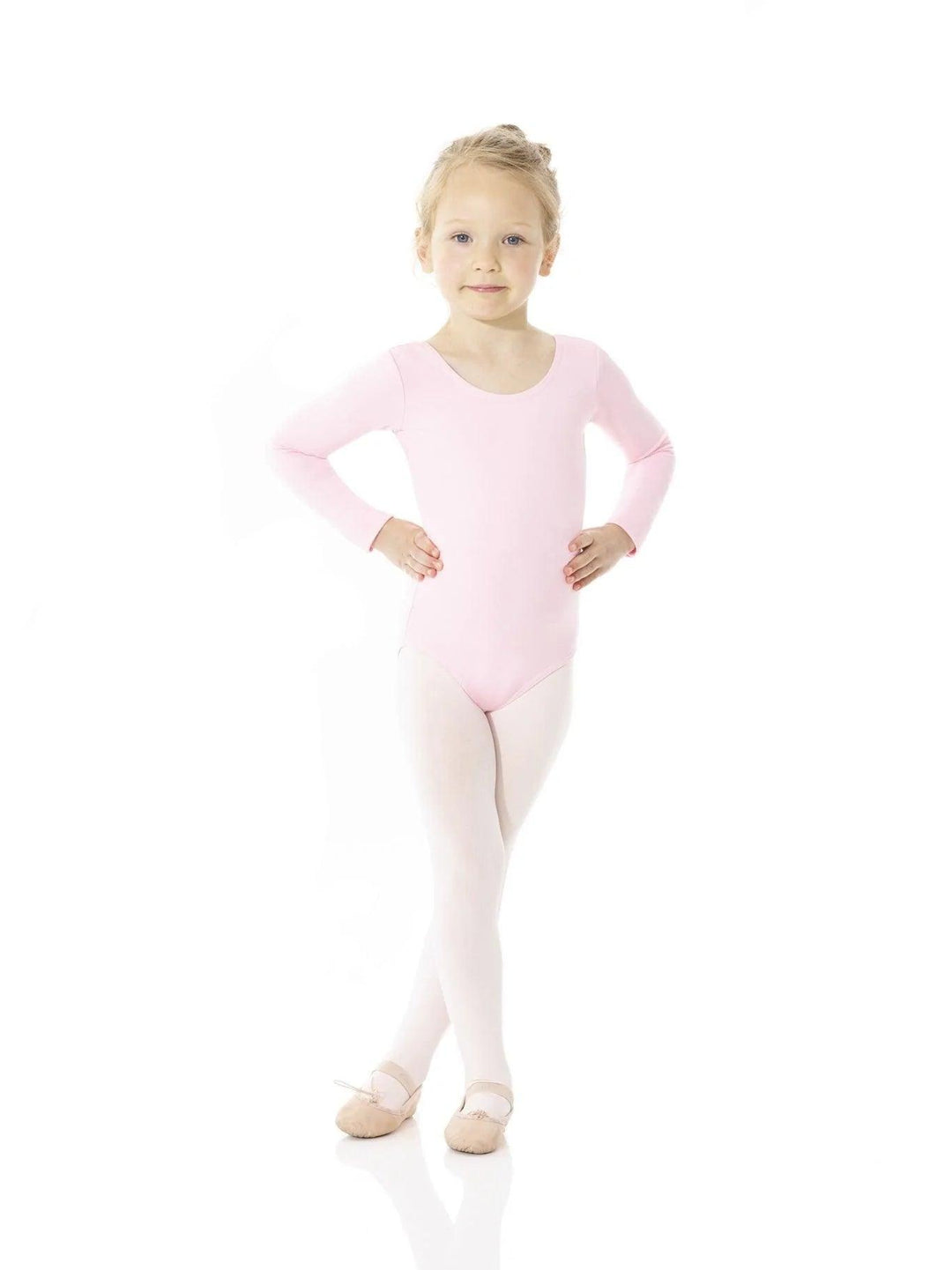 Mondor® - Mondor Long sleeve cotton leotard 40040