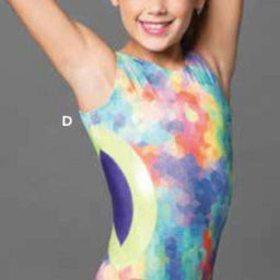 Motion Wear - Motion Wear Gymnastics Leotard - Circle Inset Tank