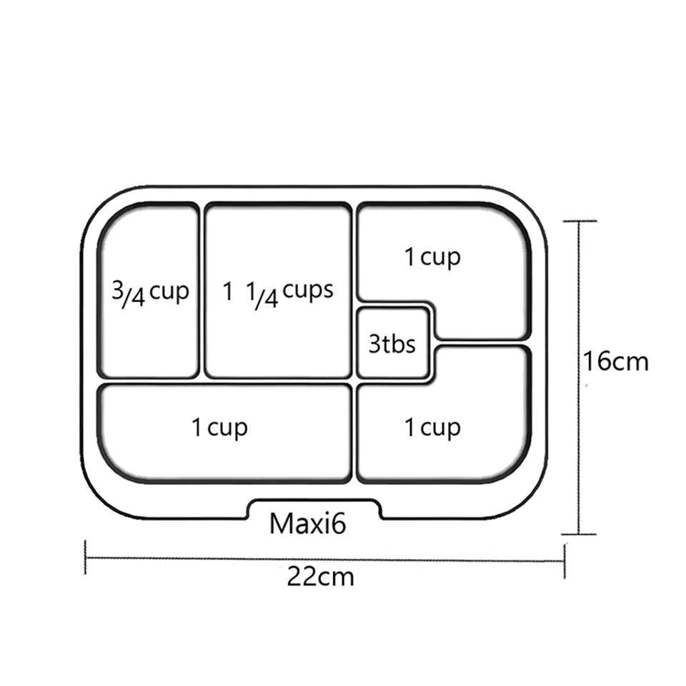 Munchbox - Munchbox Maxi6 - Pink Princess