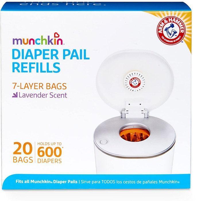 Munchkin® - Munchkin Arm & Hammer Diaper Pail Bag Refills - 20 Bags