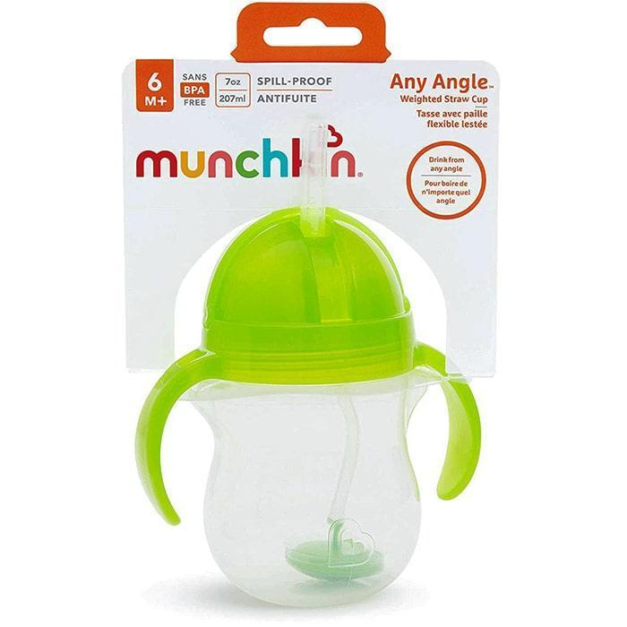 Munchkin® - Munchkin Click-Lock Weighted Straw Cup - 7oz (1 Pack)