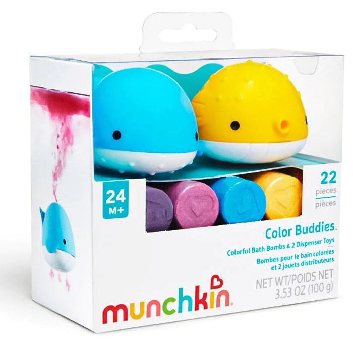 Munchkin® - Munchkin Color Buddies & Moisturizing Bath Bombs Set