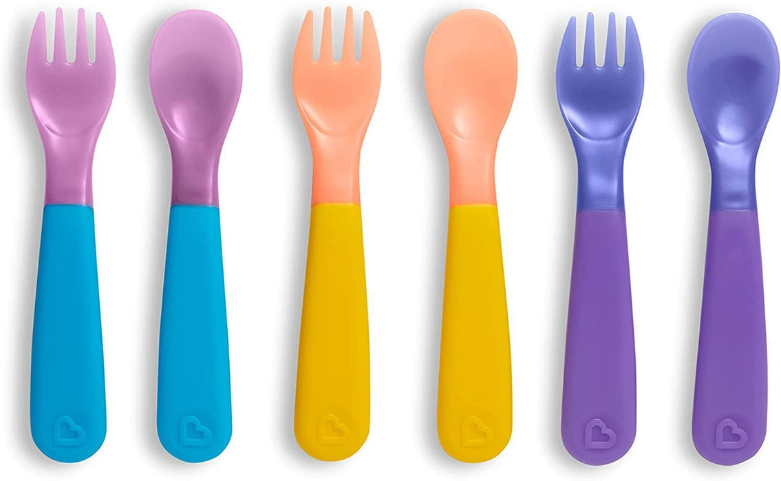 Munchkin® - Munchkin Color Reveal Forks & Spoons - 6 Pack