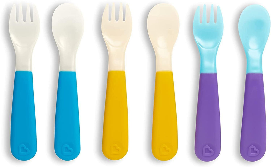 Munchkin® - Munchkin Color Reveal Forks & Spoons - 6 Pack
