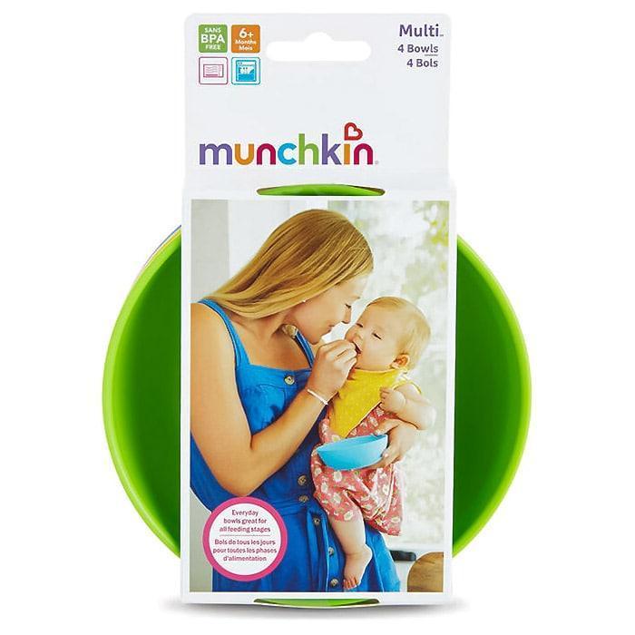 Munchkin® - Munchkin Multi Bowls for Babies, Toddlers & Children - 4 Pack