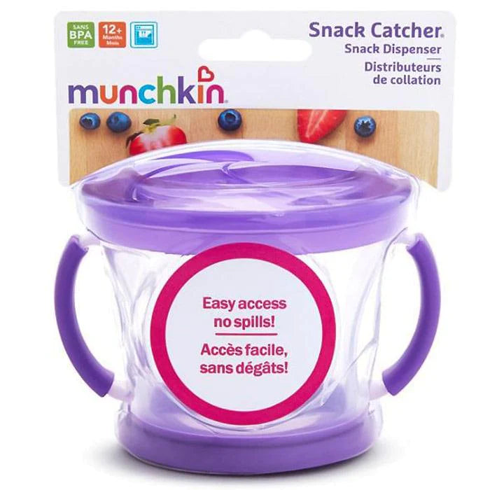 Munchkin Snack Catcher BPA-free 12+ Months Baby Dispenser package