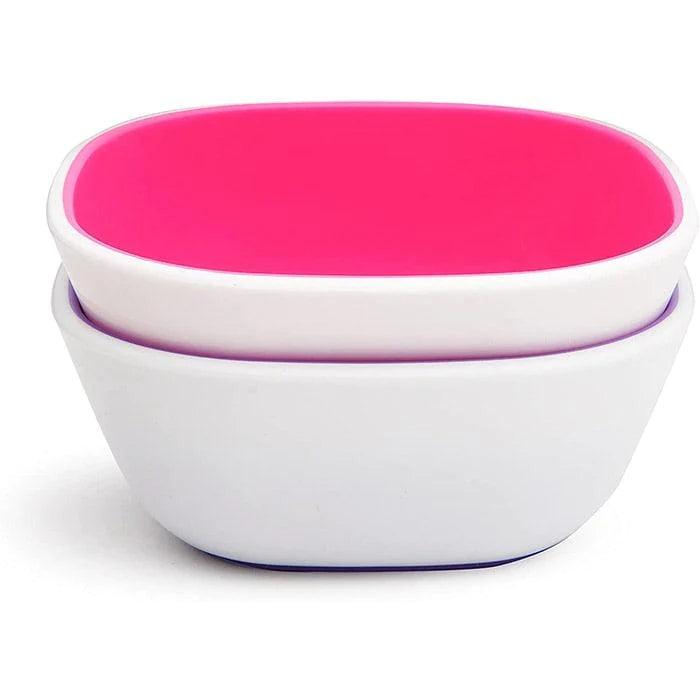 Munchkin® - Munchkin Splash Non-Slip Bowls - 2 Pack - Fuchsia / Purple